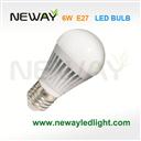 LED Light Bulb Bright White 6 Watt 500 Lumens