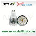 COB 6W GU10 LED Spotlights