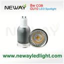 8W LED Spotlight bulbs COB GU10