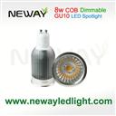 COB 8W GU10 LED Spot light Dimmable
