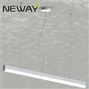 36W 48W 1200MM 1500MM Modern Linear Suspension Pendant Lighting