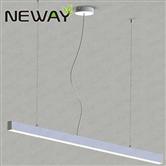 24W 1000M Linear Suspension LED Pendant Fixtures For Office Lighting