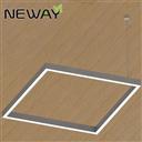 Modern Aluminium Architectural Square Linear Pendant Office LED Lamp