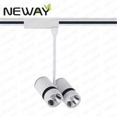 16W LED Track Lighting Cylinder Contemporary LED Head Track Light