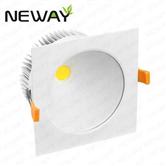 20W 30W Square LED Recessed Downlight Kits Cut-out Hole 150MM 180MM