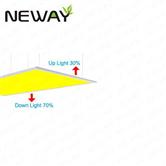 Up and down LED Flat Panel Light 300x300 24w 18w 12w large office buil